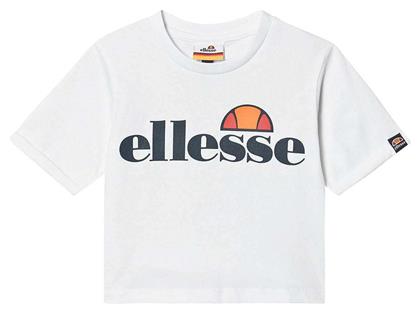 Ellesse Παιδικό Καλοκαιρινό Crop Top Κοντομάνικο Λευκό Νicky