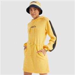 Ellesse Siccus Mini Φόρεμα με Κουκούλα Κίτρινο