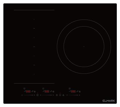 Elmark EL-6T74 Επαγωγική Εστία Αυτόνομη 59x52εκ.