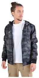 Emerson 192.EM11.127 Ανδρικό Μπουφάν Bomber για Χειμώνα Γκρι από το Z-mall