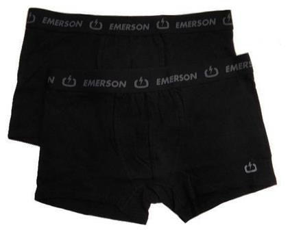 Emerson Ανδρικά Μποξεράκια Μαύρα 2Pack