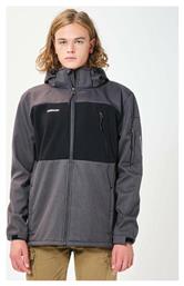 Emerson Ανδρικό Μπουφάν Softshell για Χειμώνα Grey / Black από το Cosmossport