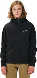 Emerson Ανδρικό Μπουφάν Softshell για Χειμώνα Μαύρο από το Cosmossport
