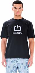 Emerson Ανδρικό T-shirt Κοντομάνικο Μαύρο από το Zakcret Sports