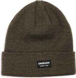 Emerson Ανδρικός Beanie Σκούφος Olive Green από το Outletcenter