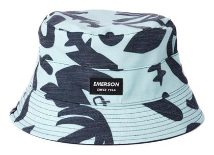 Emerson Υφασμάτινo Ανδρικό Καπέλο Στυλ Bucket Aqua / Navy Blue