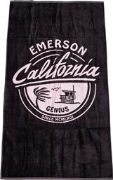 Emerson Πετσέτα Θαλάσσης Μαύρη 160x86εκ.