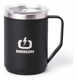 Emerson Ποτήρι Θερμός Μαύρο 400ml από το Outletcenter