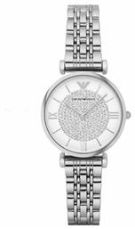 Emporio Armani Ρολόι Μπαταρίας με Μεταλλικό Μπρασελέ
