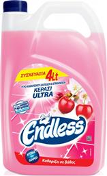Endless Ultra Επαγγελματικό Καθαριστικό Υγρό Πατώματος με Άρωμα Κεράσι Κεράσι 4lt από το e-Fresh