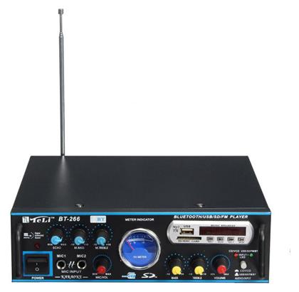 Ενισχυτής Karaoke BT-266 σε Μαύρο Χρώμα