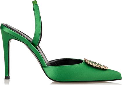 Envie Shoes Μυτερές Γόβες Πράσινες