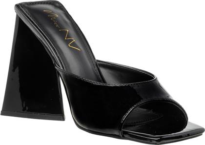 Envie Shoes Mules με Χοντρό Ψηλό Τακούνι σε Μαύρο Χρώμα από το MyShoe
