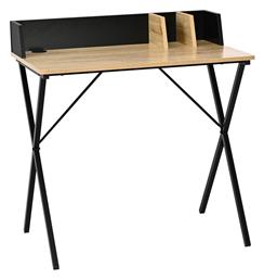Επαγγελματικό Γραφείο Zervan 80x50x84εκ. Oak-μαύρο
