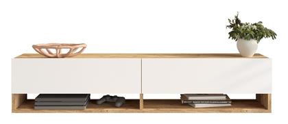 Έπιπλο Τηλεόρασης Ξύλινο Solva Πεύκο Μ140xΠ31.6xΥ29.6cm