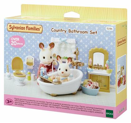 Epoch Toys Παιχνίδι Μινιατούρα Country Bathroom Set Sylvanian Families για 3+ Ετών