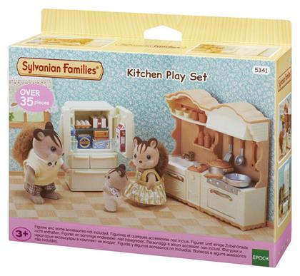 Epoch Toys Παιχνίδι Μινιατούρα Kitchen Play Set Sylvanian Families για 3+ Ετών (Διάφορα Σχέδια) 1τμχ