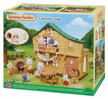 Epoch Toys Παιχνίδι Μινιατούρα Lakeside Lodge Sylvanian Families για 3+ Ετών 27εκ.