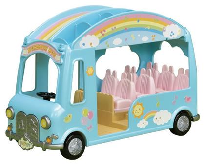 Epoch Toys Παιχνίδι Μινιατούρα Sunshine Nursery Bus Sylvanian Families για 3+ Ετών 26εκ.
