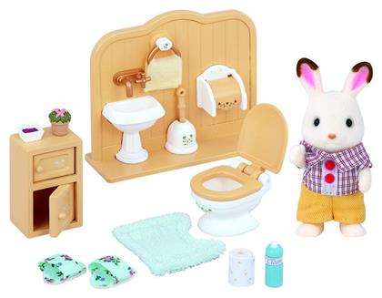 Epoch Toys Παιχνίδι Μινιατούρα Sylvanian Families Chocolate Rabbit Brother Set για 3+ Ετών