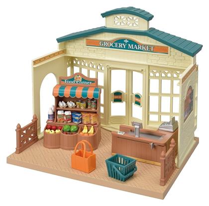 Epoch Toys Παιχνίδι Μινιατούρα Sylvanian Families Grocery Market για 3+ Ετών