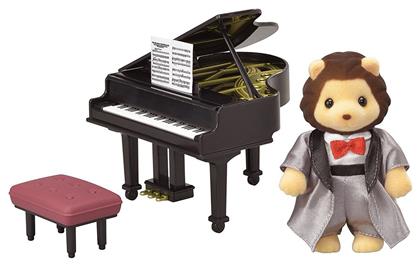 Epoch Toys Παιχνίδι Μινιατούρα Sylvanian Families Town Series Grand Piano Concert Set για 3+ Ετών