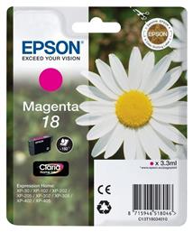 Epson 18 Μελάνι Εκτυπωτή InkJet Ματζέντα (C13T18034010 C13T18034012)