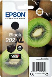 Epson 202XL Μελάνι Εκτυπωτή InkJet Μαύρο (C13T02G14010)