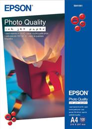 Epson Photo Quality Φωτογραφικό Χαρτί Matte A4 (21x30) 102gr/m² για Εκτυπωτές Inkjet 100 Φύλλα
