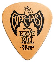 Ernie Ball Πένα Κιθάρας Everlast Orange Πάχους 0.73mm Συσκευασία 1τμχ