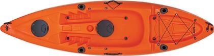 Escape Conger 1134303 Πλαστικό Kayak Ψαρέματος 1 Ατόμου Πορτοκαλί από το HallofBrands