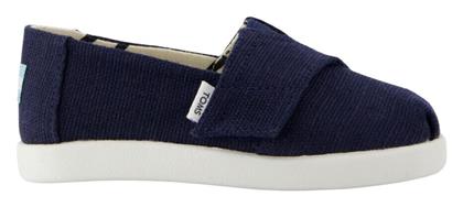Εσπαντρίγια Toms Alpargata Drizzle Grey Recycled Cotton Slubby Woven 10022101