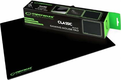 Esperanza Classic Maxi Gaming Mouse Pad Large 400mm Μαύρο από το e-shop
