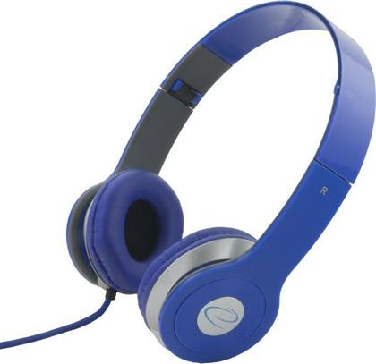 Esperanza EH145 Techno Ενσύρματα On Ear Ακουστικά Μπλε
