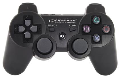 Esperanza Marine Ασύρματο Gamepad για PS3 Μαύρο από το Public