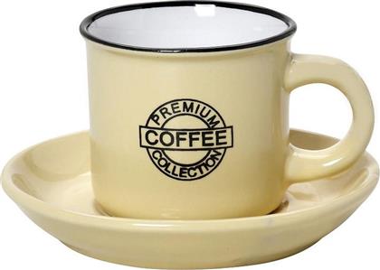 Espiel Coffee Φλιτζάνι Cappuccino από Πορσελάνη Κίτρινο 300ml από το 24home