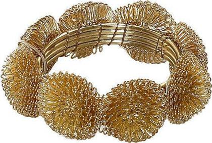 Espiel YRA112K6 Δαχτυλίδι Πετσέτας Μεταλλικό σε Χρυσό Χρώμα από το 24home