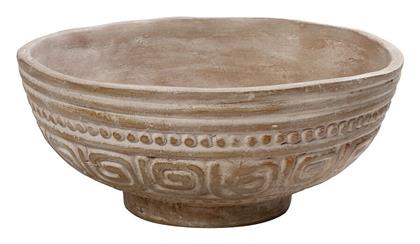 Espiel Διακοσμητικό Μπωλ Πήλινο Terracota 23.5cm Καφέ