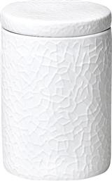 Espiel Βάζο Ζάχαρη με Καπάκι Κεραμικό σε Λευκό Χρώμα 11x11x16cm από το 24home