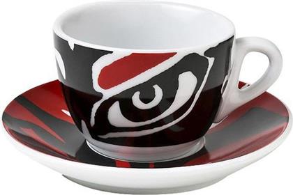 Espiel Dragon Eye Σετ Φλιτζάνια Espresso από Πορσελάνη Μαύρα 6τμχ από το 24home