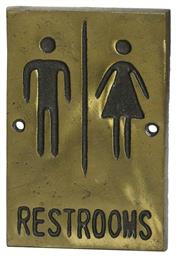 Espiel Πινακίδα WC Ανδρών / Γυναικών 9.7x9.7cm KLI124K6