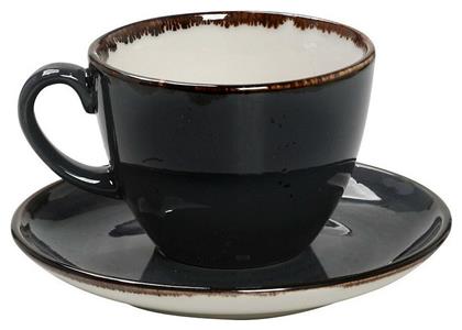 Espiel Terra Jumbo Φλιτζάνι Cappuccino από Πορσελάνη Γκρι 350ml από το Agiovlasitishome