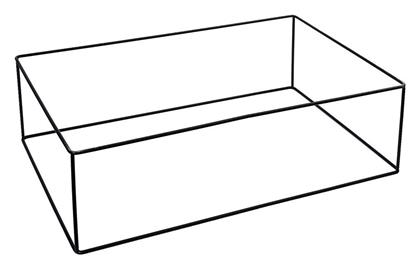 Espiel Βάση Παρουσίασης Μπουφέ Μεταλλική 53cm 2τμχ