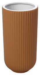 Espiel Βάζο Κεραμικό Πορτοκαλί 12xΥ23.8cm