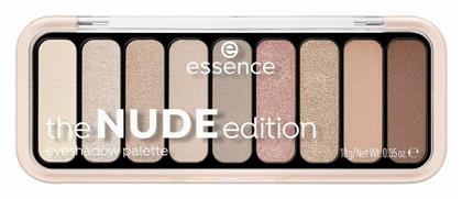 Essence The Nude Edition Παλέτα με Σκιές Ματιών σε Στερεή Μορφή 10 Pretty In Nude 10gr