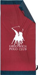 Greenwich Polo Club Essential 3873 Πετσέτα Θαλάσσης Κόκκινη 170x80εκ. από το Katoikein