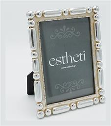 Estheti Home Κορνιζα 13x18 Πολυρεζιν Ασημι 16.3x2x21εκ 815-00049