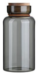 Estia Allure Βάζο Γενικής Χρήσης με Αεροστεγές Καπάκι Γυάλινο Διάφανο 1100ml