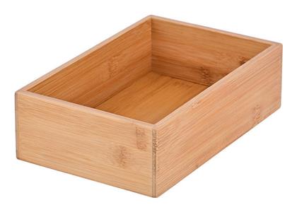 Estia Bamboo Essentials Θήκη για Μαχαιροπίρουνα Συρταριού Ξύλινη σε Μπεζ Χρώμα 23x15x7cm