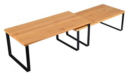 Estia Bamboo Essentials Βάση Οργάνωσης Κουζίνας Ξύλινη σε Καφέ Χρώμα 19.4x40x15.6cm